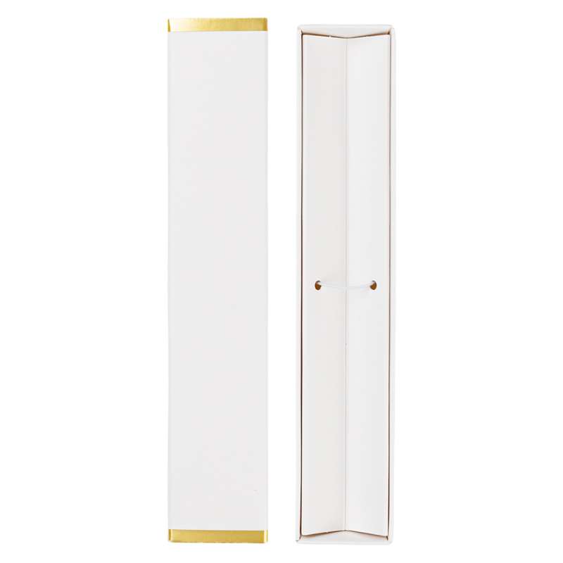 Коробка для ручки Cradle, белая с золотом №2