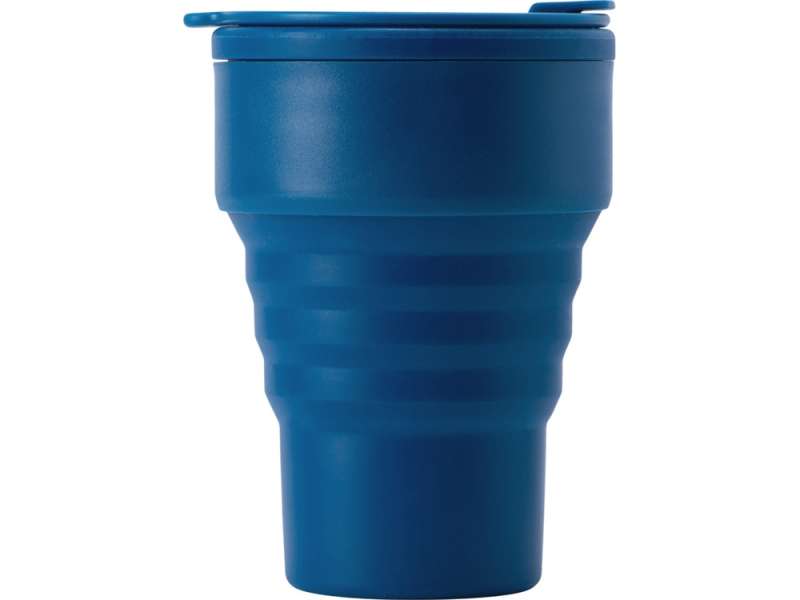 Силиконовый складной стакан GoCup, индиго №2