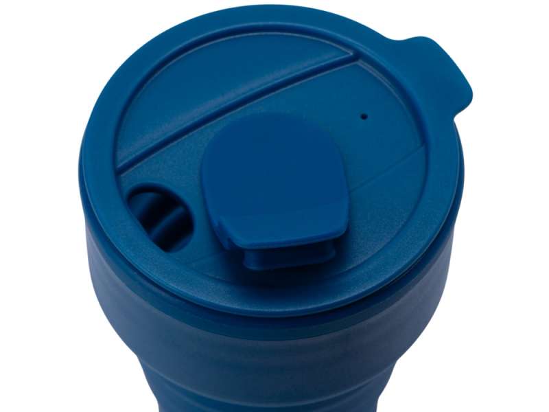 Силиконовый складной стакан GoCup, индиго №5