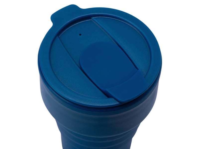 Силиконовый складной стакан GoCup, индиго №6