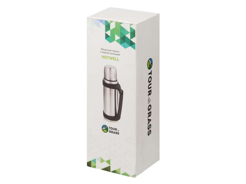 Вакуумный термос Hotwell с медной изоляцией, 1.4л, серебристый №7