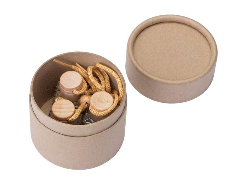 Набор автоароматов Boho 3, крафтовый тубус №2