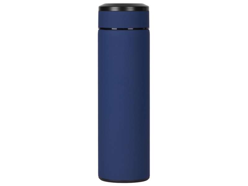 Вакуумный термос Vacuum Flask C1, soft touch, 420мл, темно-синий №3