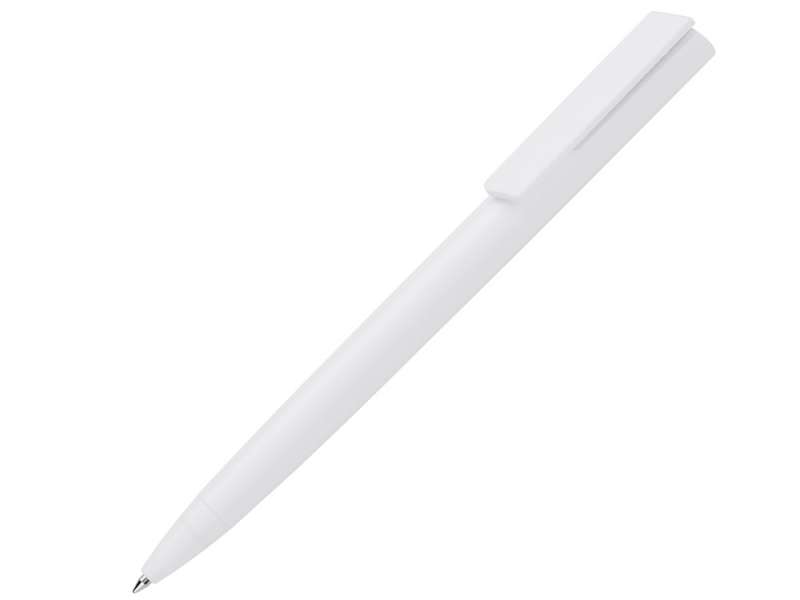 Ручка пластиковая шариковая Taper Solid, матовый белый