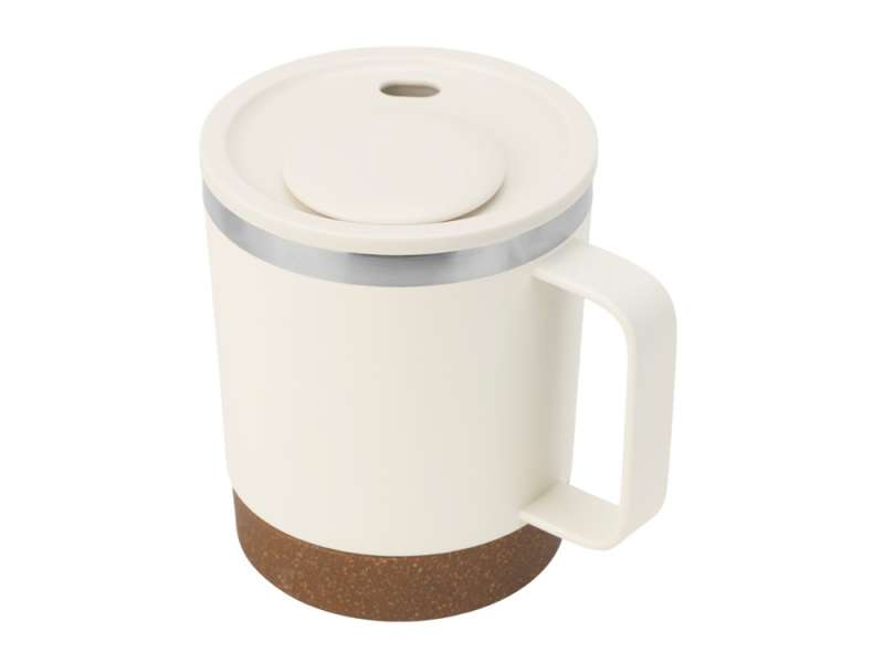 Стальная кружка с двойными стенками Swipe, белый0,00 №10