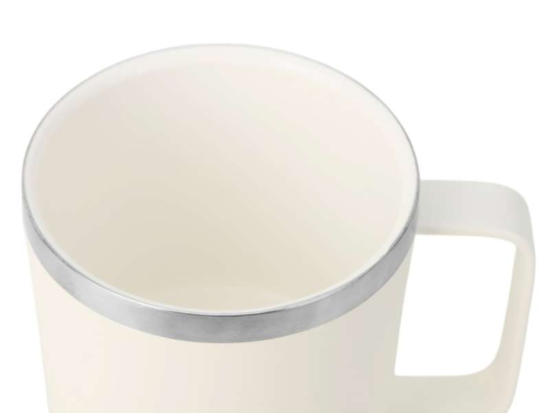 Стальная кружка с двойными стенками Swipe, белый0,00 №3