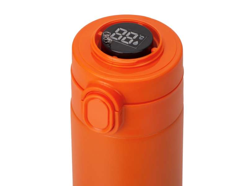 Вакуумная термокружка Waterline с медной изоляцией Bravo, 400 мл, тубус, оранжевый №8