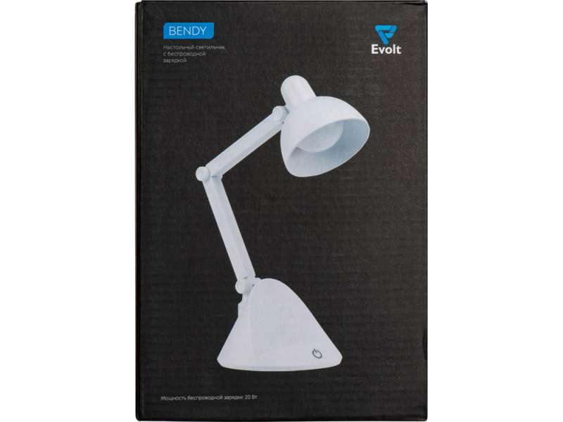 Настольный светильник с функцией беспроводной зарядки Bendy (Р) №4