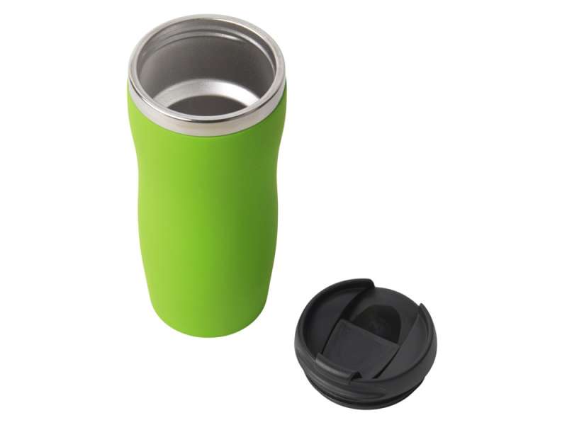 Термокружка Double wall mug C1, soft touch, 350 мл, зеленое яблоко №2