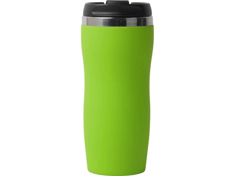 Термокружка Double wall mug C1, soft touch, 350 мл, зеленое яблоко №3