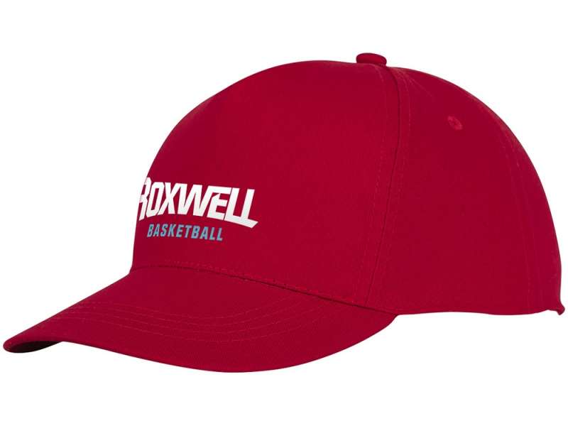 Пятипанельная кепка Hades, красный №4