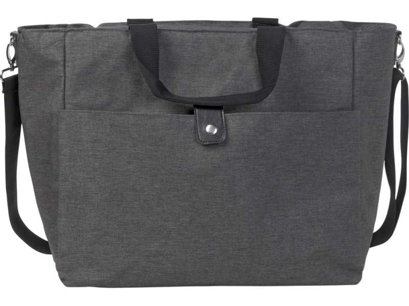 Сумка-холодильник Fabrizio со штопором, серый/черный №14