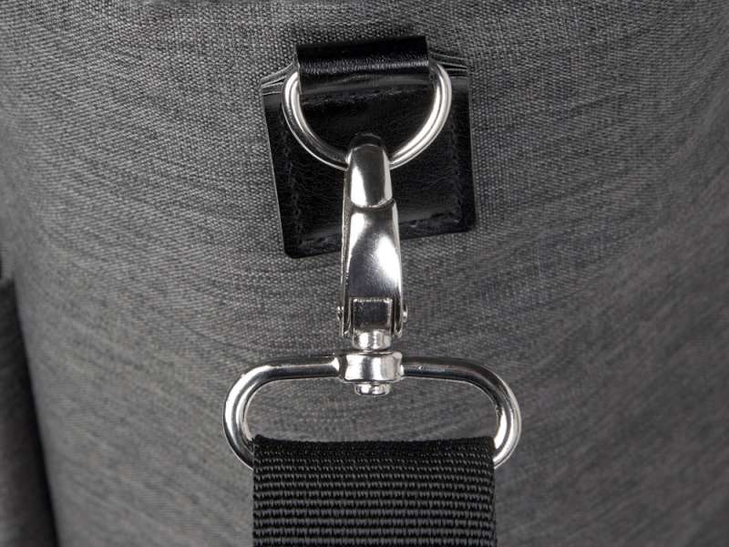 Сумка-холодильник Fabrizio со штопором, серый/черный №9