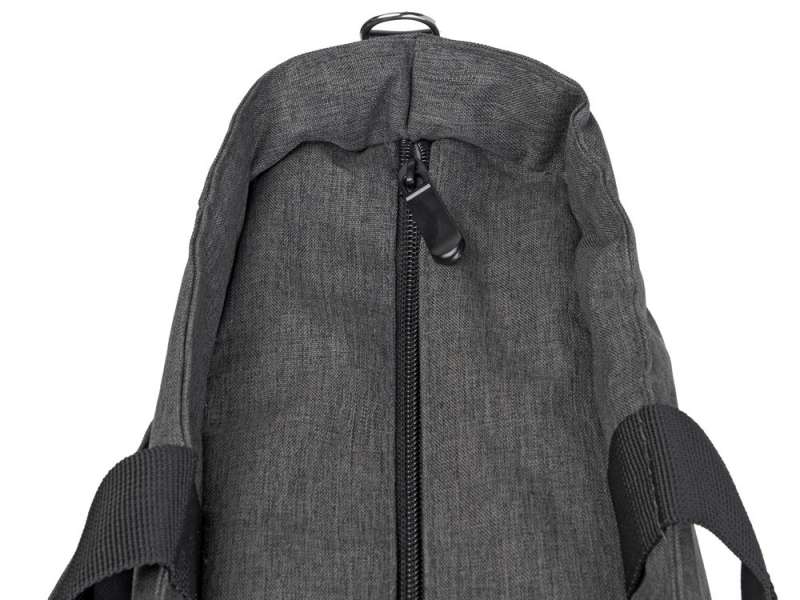 Сумка-холодильник Fabrizio со штопором, серый/черный №7