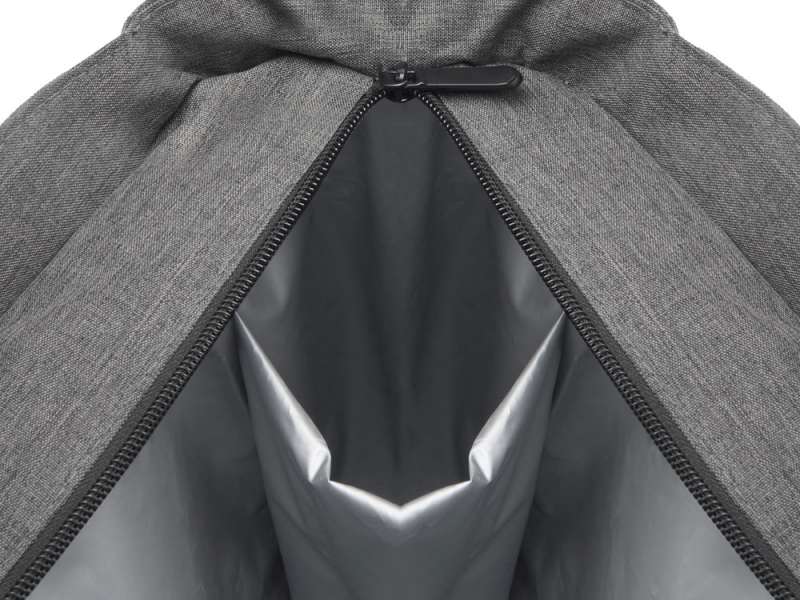 Сумка-холодильник Fabrizio со штопором, серый/черный №5