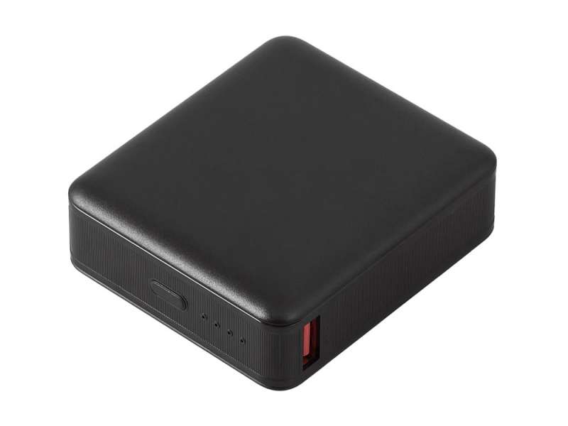 Внешний аккумулятор Brick 10 с быстрой зарядкой QC/PD, 10000 мАч, черный №5