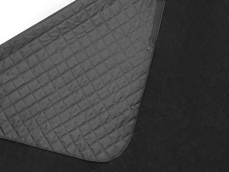 Пончо Cappy с капюшоном на липучке в мешке, черный №3