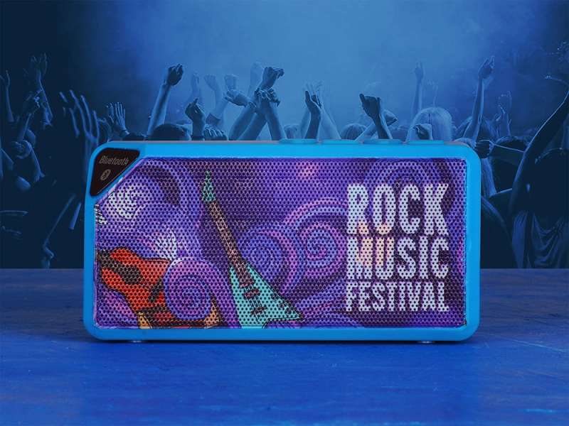 Портативная колонка Bermuda с функцией Bluetooth, черный №3