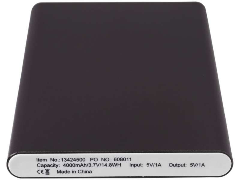 Портативное зарядное устройство Pep 4000 mAh, черный №4