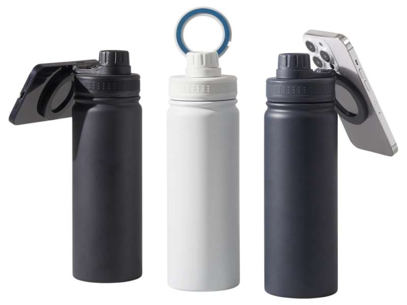 Вакуумная термобутылка с magsafe-держателем INSIDER, 600 мл, синий №5