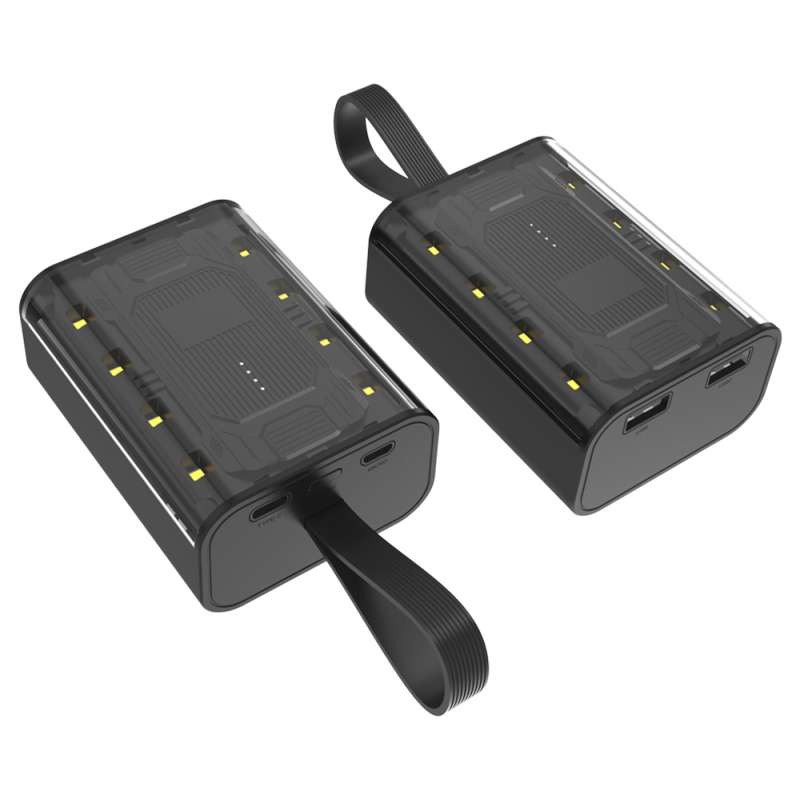 Внешний аккумулятор Courage, 5000 Mah, черный №3