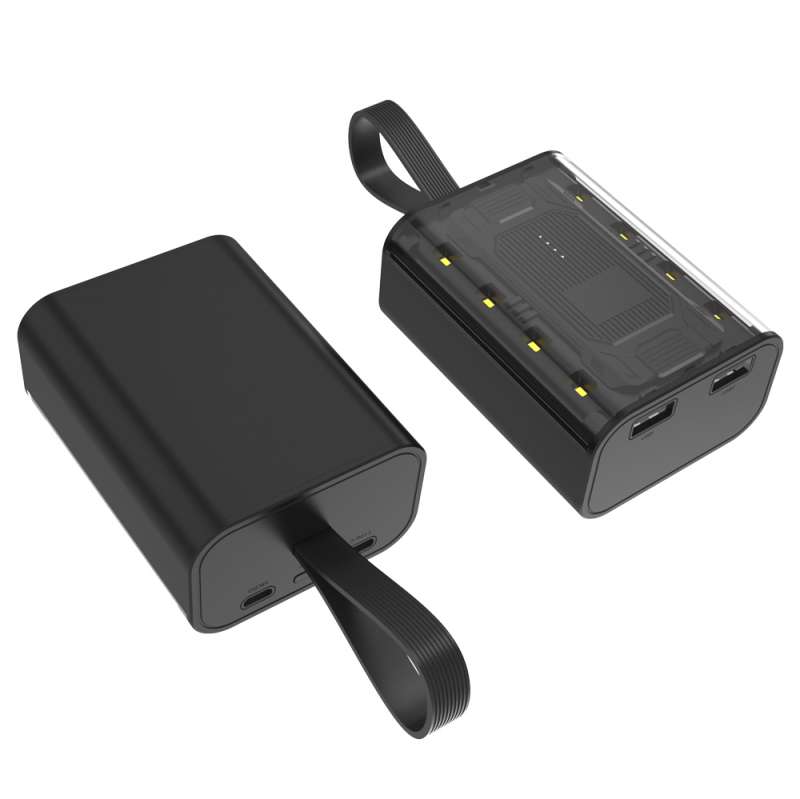 Внешний аккумулятор Courage, 5000 Mah, черный №4