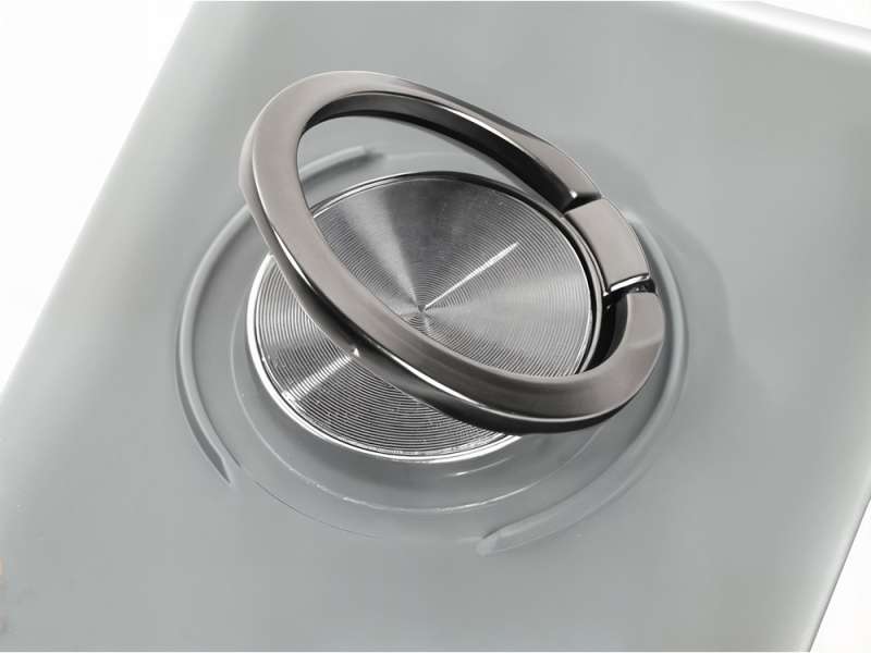 Магнитный беспроводной внешний аккумулятор MagnetIQ, 5000 mah, 10 W, серый Cool gray 7C №3