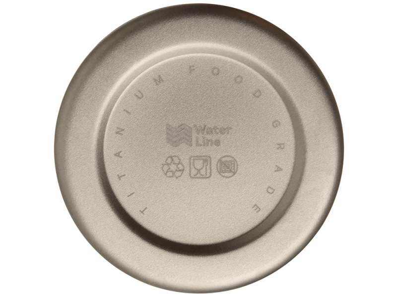 Бутылка для воды из титана Titan, 750ml, темно-серый №7