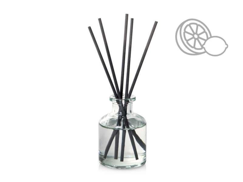 Подарочный набор с пледом, свечой и диффузором, серый №4