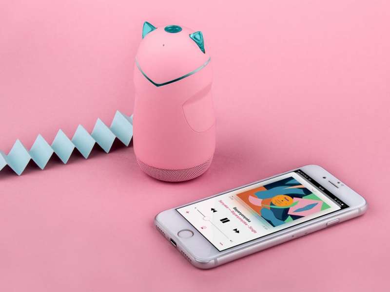 Портативная акустика Rombica Mysound Kitty 3C, розовый (Р) №7