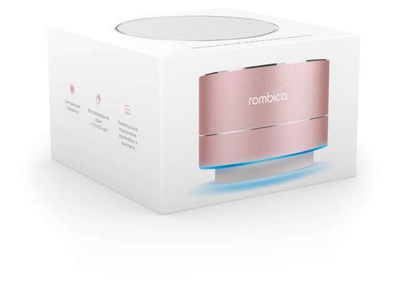 Портативная акустика Rombica Mysound BT-03 3C, розовый (Р) №5
