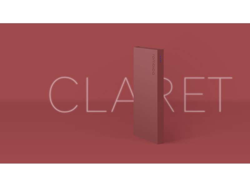 Внешний аккумулятор Rombica NEO ARIA Claret, 10000 мАч, Soft-touch, PD, QCharge, Type-C, бордовый (Р) №5