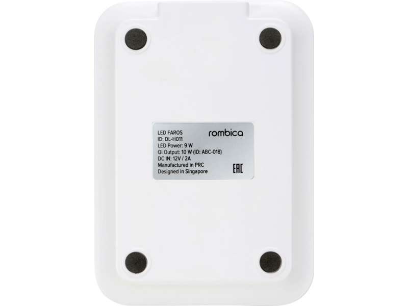 Настольная лампа Rombica LED FAROS, белый (квадратное основание) (Р) №5