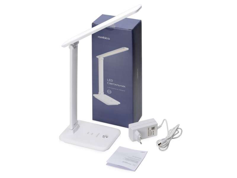 Настольная лампа Rombica LED FAROS, белый (квадратное основание) (Р) №2