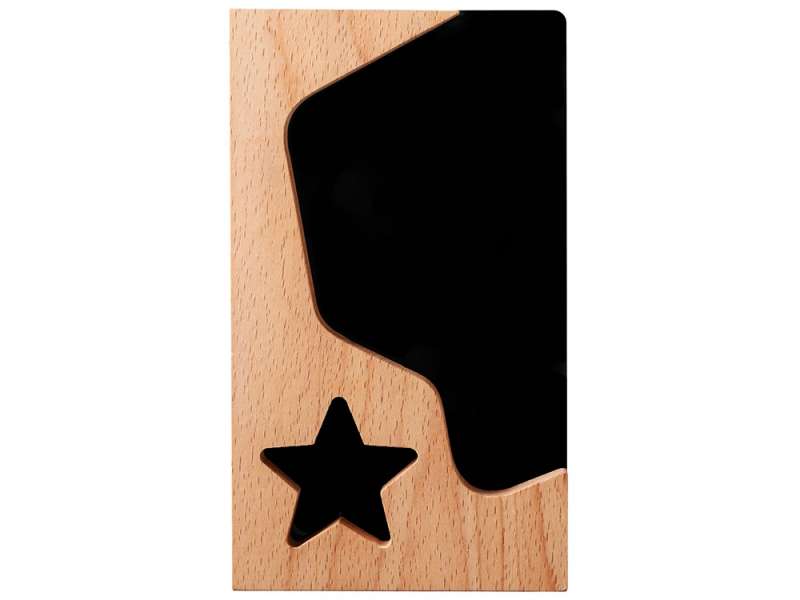 Награда из бука и акрила Starburst №3