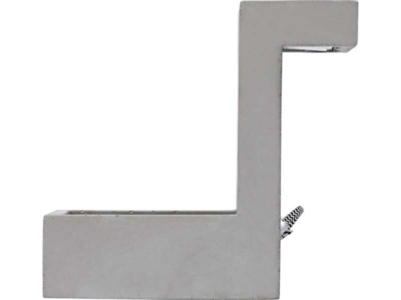 Настольная лампа из бетона Blok Lamp №6