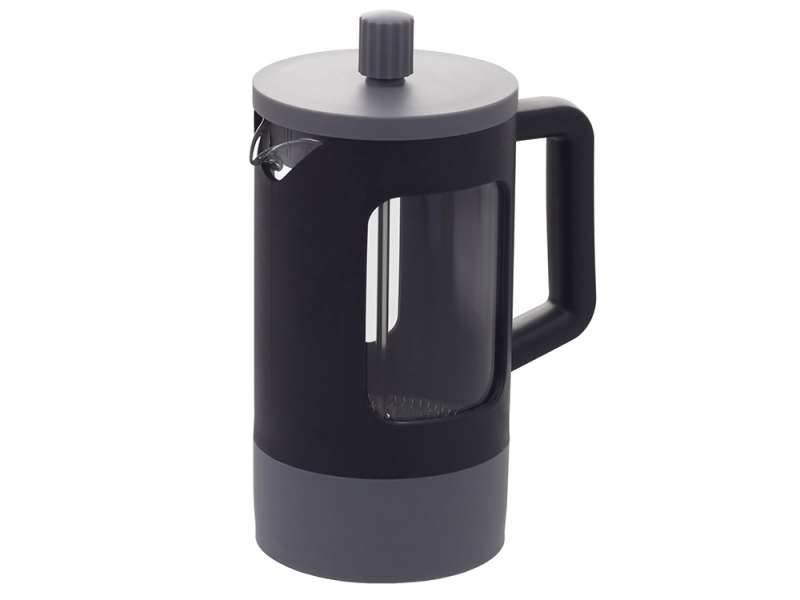 Френч-пресс Double Tone, черный-серый №2