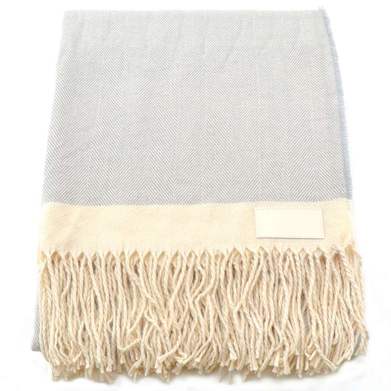 Плед акриловый WINTER, серый №5