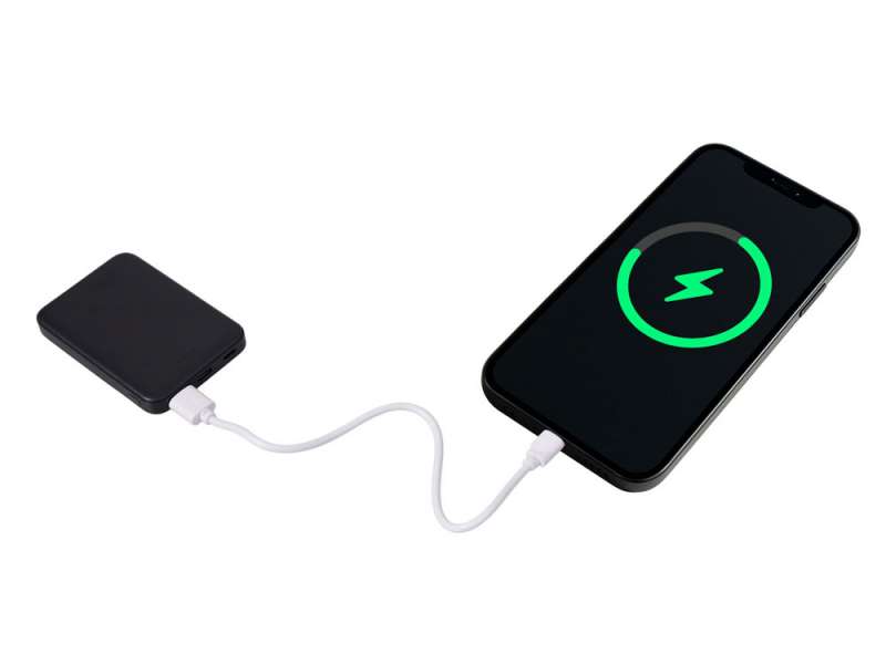 Внешний аккумулятор Simp, 5000 мАч, черный №9