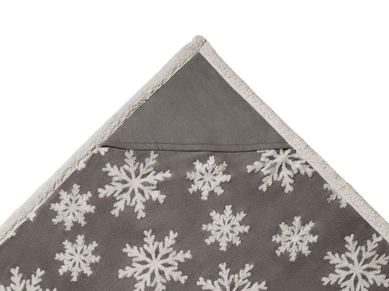 Плед Snowflake новогодний №8