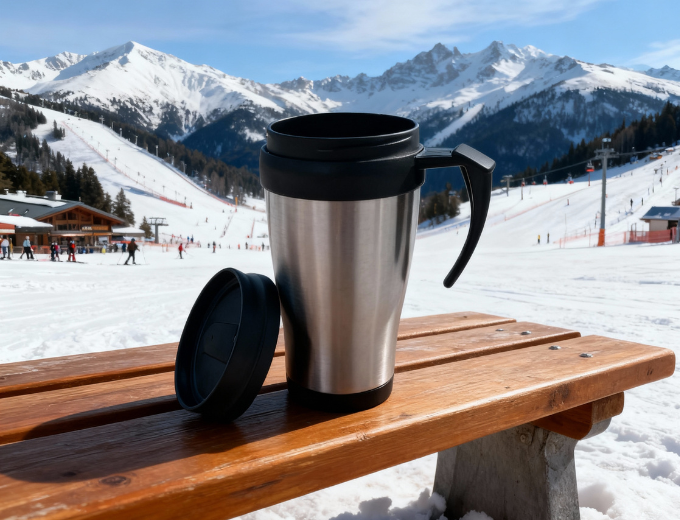 Термокружка пластиковая 400 ml №3