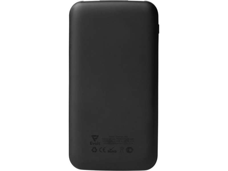 Набор из внешнего акуумулятора и универсального кабеля с подсветкой лого Reserve LED, 10000mAh, черный №9