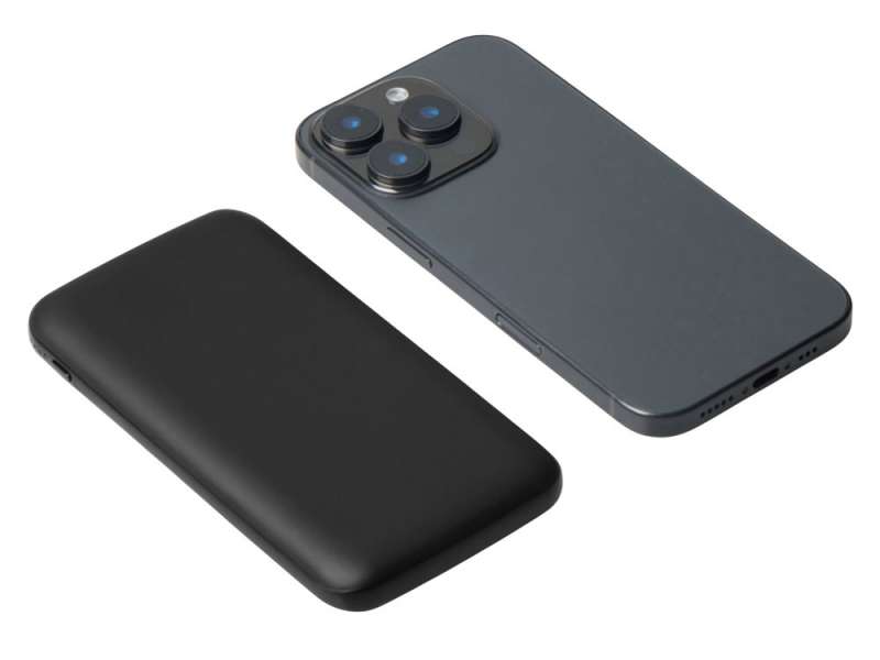 Набор из внешнего акуумулятора и универсального кабеля с подсветкой лого Reserve LED, 10000mAh, черный №4