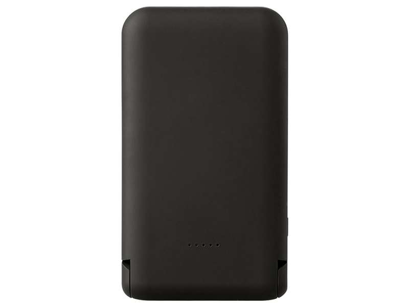 Беспроводной внешний аккумулятор с подсветкой лого и подставкой Magflash, 10000 мАч, 15 Вт, черный №14