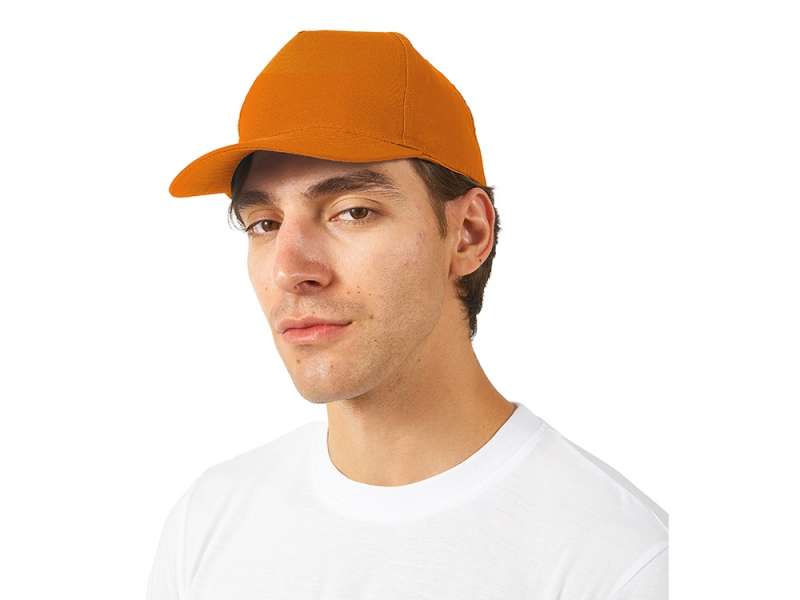 Бейсболка Memphis 5-ти панельная, оранжевый №2