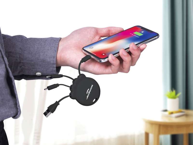 Портативное зарядное устройство Octopus Booster, 1000 mAh, черный №4