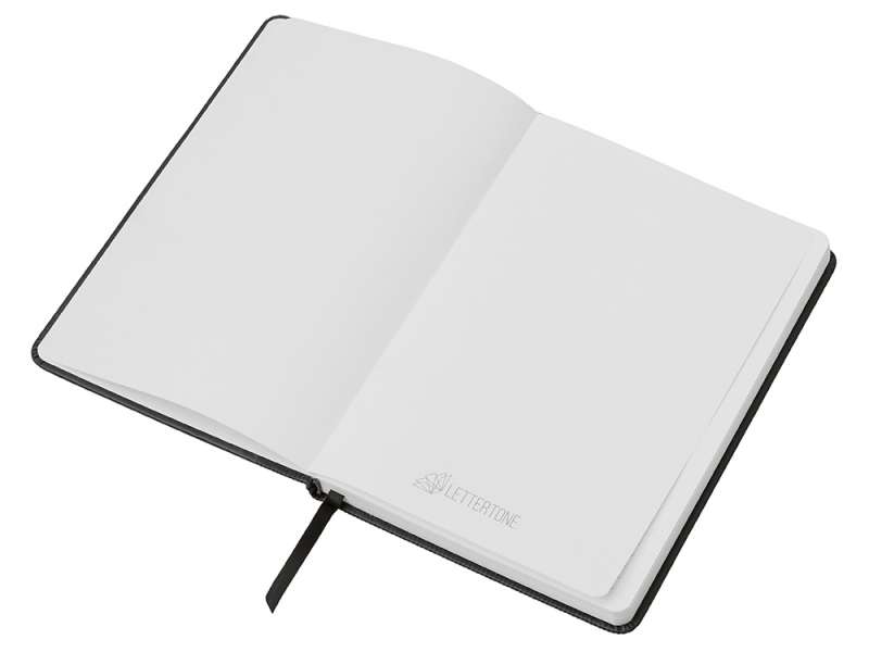 Подарочный набор Tesla с блокнотом А5, ручкой и пауэрбенком на 10 000 mAh, черный №22