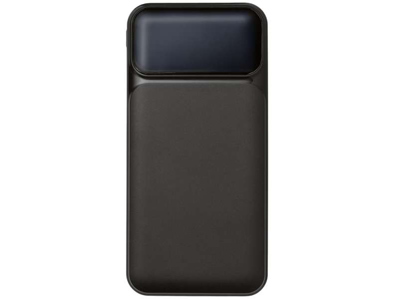 Подарочный набор Tesla с блокнотом А5, ручкой и пауэрбенком на 10 000 mAh, черный №3