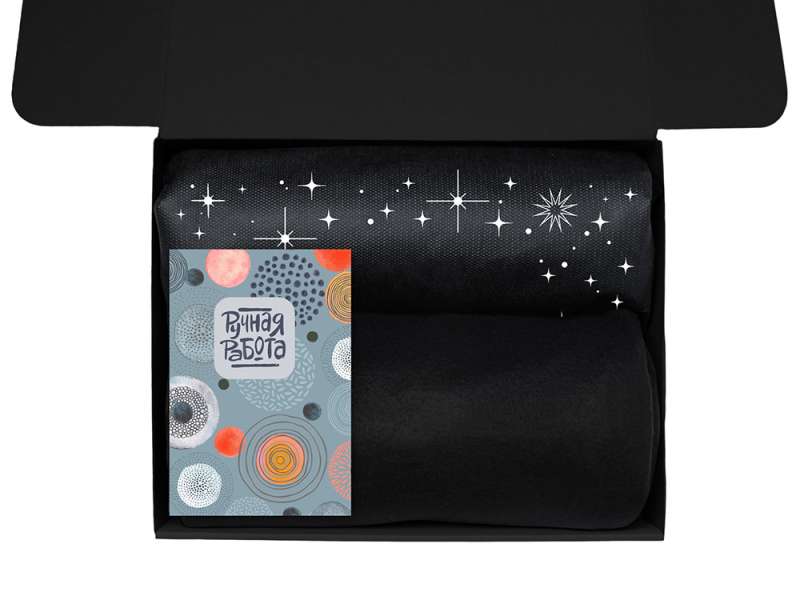 Подарочный набор Re:y. Vive с пледом, френч-прессом и кофе №8