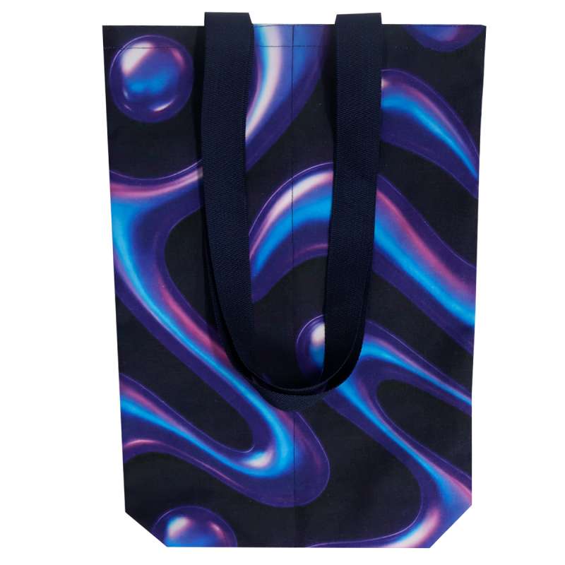 Сумка-шоппер для вина Вогги с полноцветной печатью